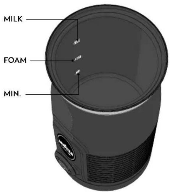 Lavazza A Modo Mio MilkEasy - QUANTITE DE REMPLISSAGE - 2