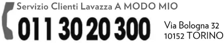 Lavazza A Modo Mio MilkEasy - IT GARANZIA E ASSISTENZA TECHNICA LAVAZZA A MODO MIO - 1