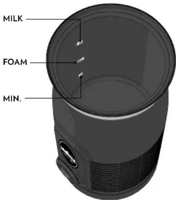 Lavazza A Modo Mio MilkEasy - FILLING AMOUNT - 3