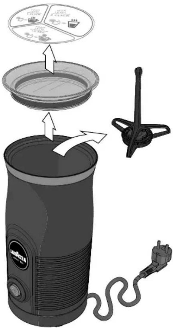 Lavazza A Modo Mio MilkEasy - NETTOYAGE DU MOUSSEUR A LAIT - 5