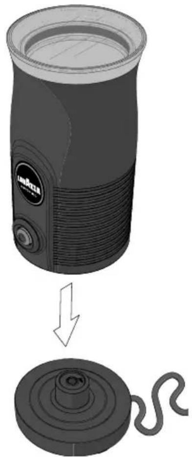 Lavazza A Modo Mio MilkEasy - STARTING THE MILK FROTHER - 5