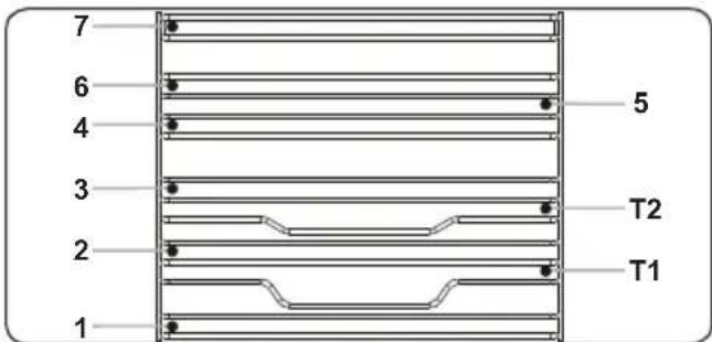 SHARP KA73S56BSSEU - La grille métallique EasyFix - 1