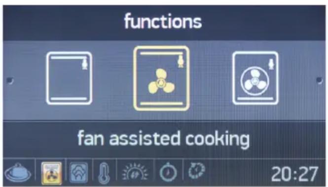 SHARP KA73S56BSSEU - El menu principal - 1