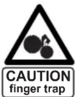 Vinten Vector 75 - WARNING - 1