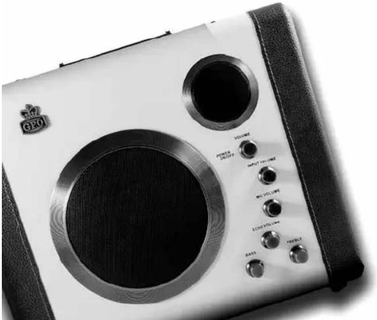 GPO Manga - manga Bluetooth Speaker/Amplifier - 1