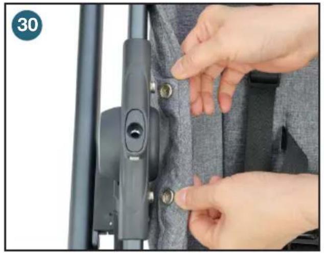 Joovy Qool - Plegado del cochecito - 2