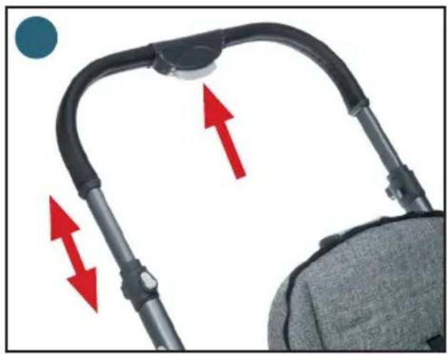 Joovy Qool - 시트 조정 - 1
