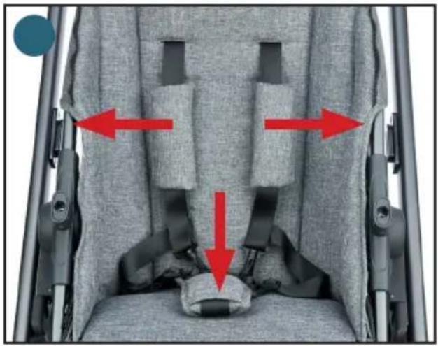 Joovy Qool - Tissu de siège - 3