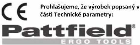 Pattfield PEART 18 Li Basic - Prohlásení o shodě - 1