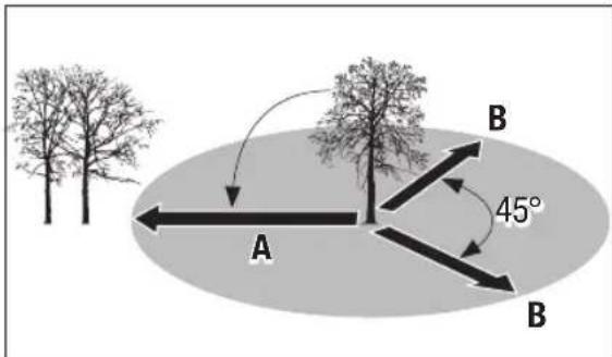 Pattfield PEAKS 18 Li Basic - Kácení stromú - 2