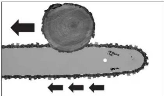 Pattfield PEAKS 18 Li Basic - Saga med tryckande kadja - 1