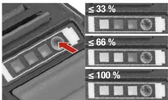 Pattfield PEAKS 18 Li Basic - ETAT DE CHARGE - 1