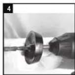 Pattfield EBH 900 - Utilisation du capot de protection contre la poussiée - 1