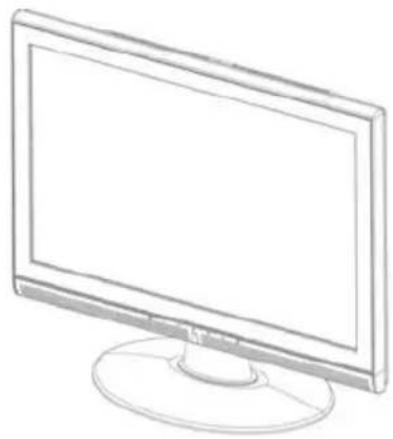 DGM LTV2242W - Package Contents Top View & Rear View - 1