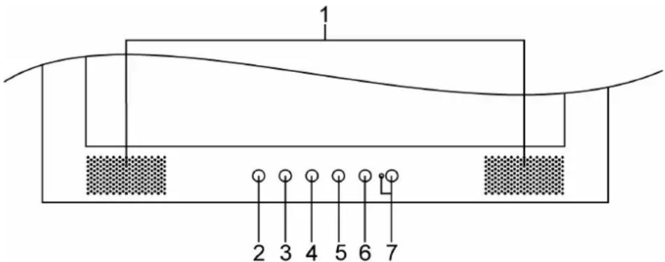 DGM L2239W - Keypad Button Definition - 1
