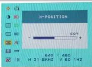 DGM L2442WD - Horizontal Position : - 1