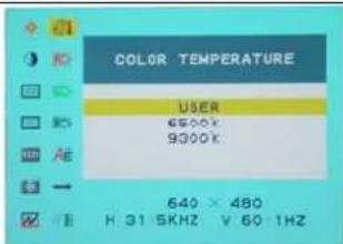 DGM L2442WD - Mode de menu OSD (On-Screen Display) - 16