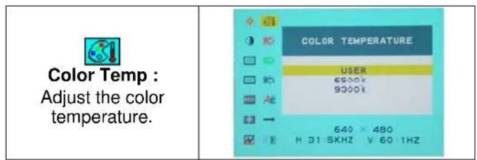 DGM L2442WD - OSD (On-Screen Display) Menu Mode - 8