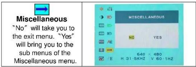 DGM L2442WD - OSD (On-Screen Display) Menu Mode - 13