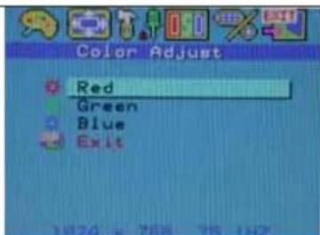 DGM L1918 - Mode de menu OSD (On-Screen Display) - 5