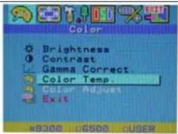 DGM L1918 - OSD (On-Screen Display) Menu Mode - 4