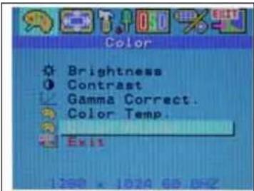 DGM L1918 - OSD (On-Screen Display) Menu Mode - 3