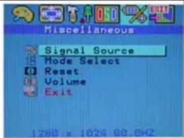 DGM L1918 - OSD (On-Screen Display) Menu Mode - 1