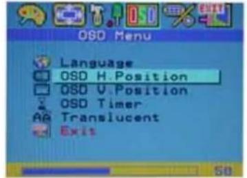 DGM L1916 - Modo Menù OSD (On-Screen Display) - 14