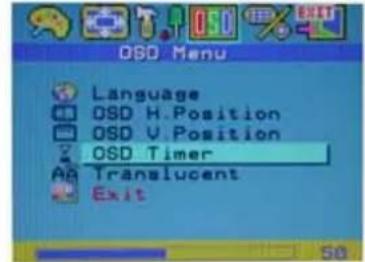 DGM L1916 - Modo Menù OSD (On-Screen Display) - 16