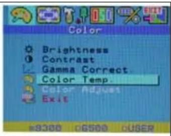 DGM L1916 - OSD (On-Screen Display) Menu Mode - 1