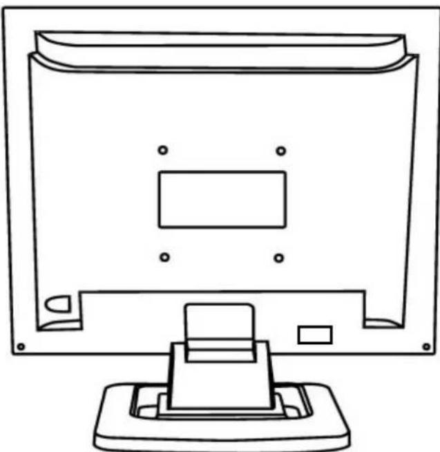 DGM L1734 - Ansicht des Monitors - 2