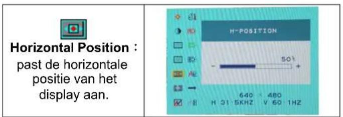 DGM L1731 - OSD (Op-schem weergave) menu modus - 5