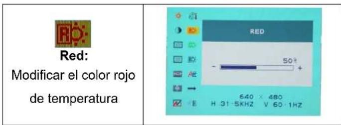 DGM L1731 - Menu de Modelo de OSD (Exhibisión sobre la Pantalla) - 9