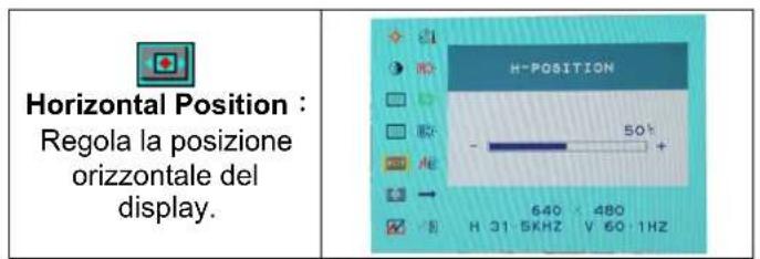 DGM L1731W - Modalità Menu OSD (On-Screen Display) - 5