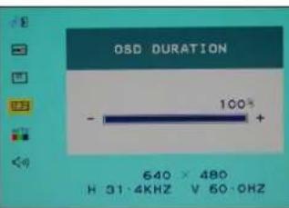 DGM L1731W - OSD Duration: - 1