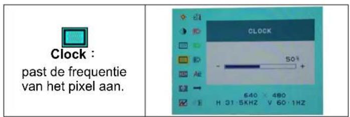 DGM L1731W - OSD (Op-schem weergave) menu modus - 4