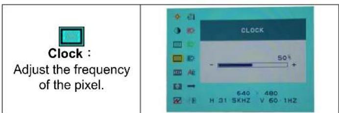 DGM L1731W - OSD (On-Screen Display) Menu Mode - 4