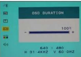 DGM L1731W - OSD Duration: - 1