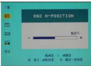DGM L1731W - Horizontal Position: - 1