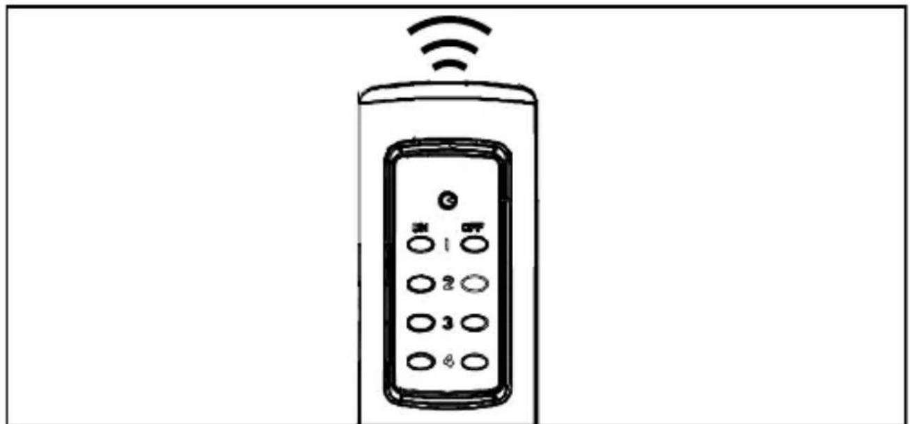 Goobay 94502 - Contrôler la prise de commande-radio - 1