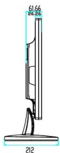 Hanwha SMT2731 - Dimensions - 1