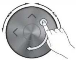 Hanwha SRD1676D - Utilisation de la commande rotative - 1