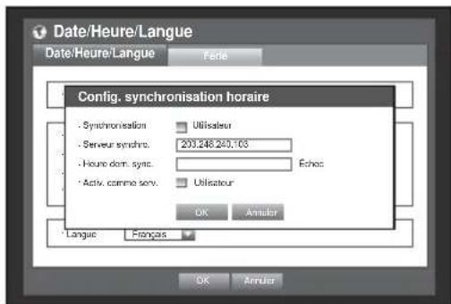 Hanwha SRD1676D - Réglage de Date/Heure/Langue - 3