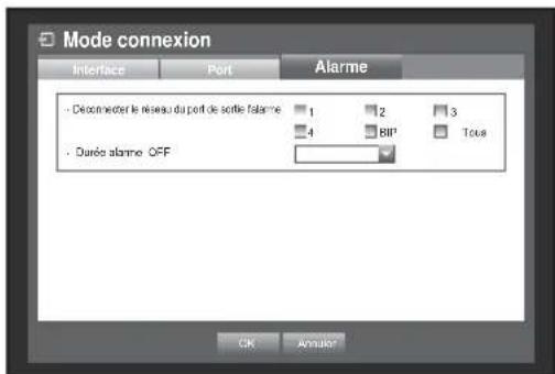 Hanwha SRD1676D - Réglage de l'alarme - 1