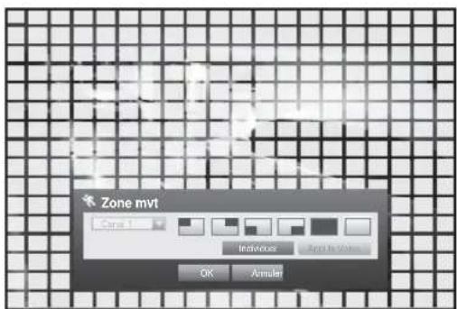 Hanwha SRD1676D - Recherche par mouvement - 2