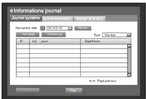 Hanwha SRD1676D - Journal système - 1