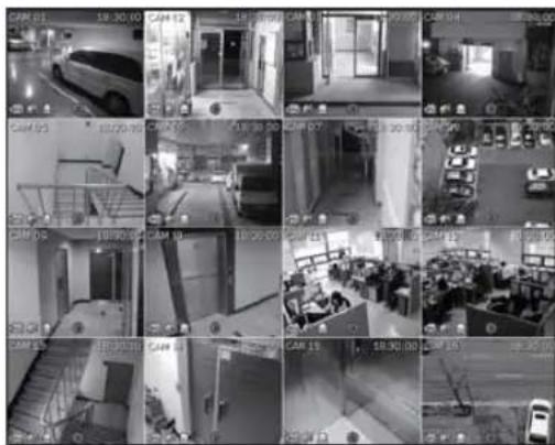 Hanwha SRD1676D - Pour basculer en mode Plein écran - 1