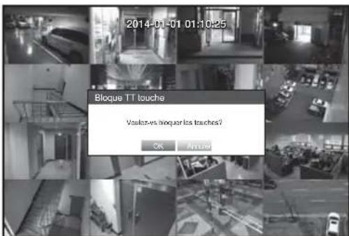 Hanwha SRD1676D - Verrouillage de tous les boutons - 1