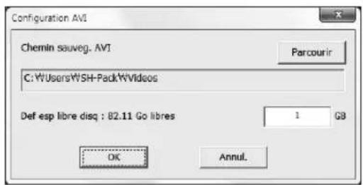 Hanwha SRD1676D - Enregistrement au format AVI - 1