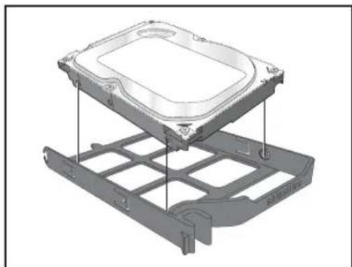 Hanwha SRD1676D - Installation du disque dur - 7